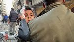 Tangisan Anak-anak Gaza Korban Serangan Israel