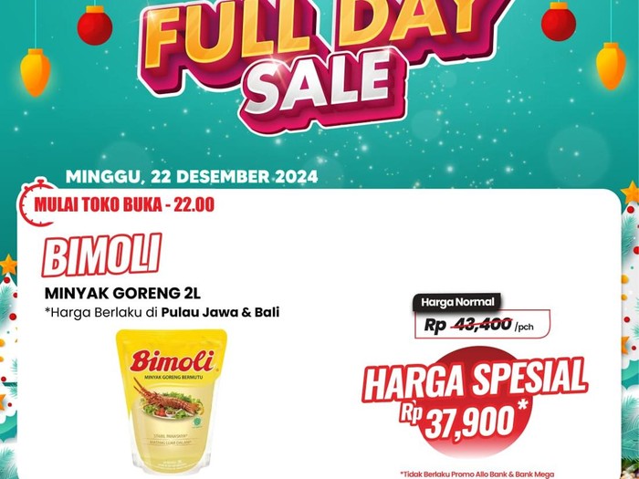 Transmart Full Day Sale-Minyak Goreng