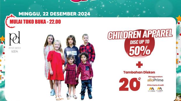 Transmart Full Day Sale-Pakaian Anak