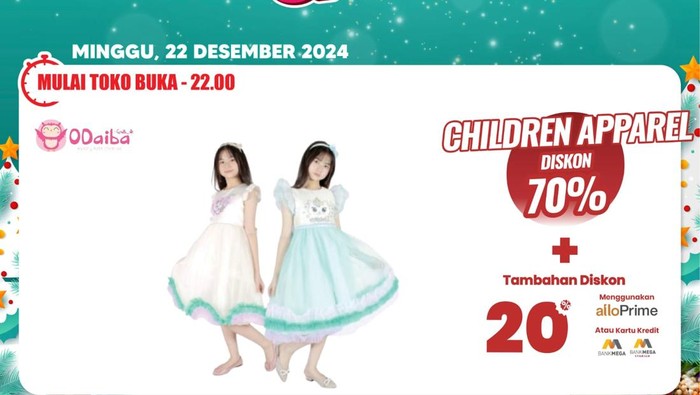 Transmart Full Day Sale-Pakaian Anak
