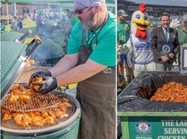 Wow! Perusahaan Ini Pecahkan Rekor Masak 297 Kg Chicken Wings