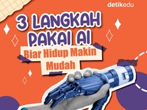 Infografis: 3 Langkah Pakai AI Biar Hidup Makin Mudah