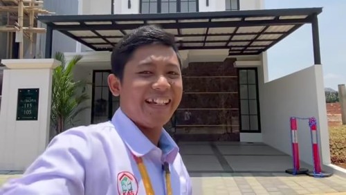 Adrie Febriansyah, sales marketing yang viral/Tangkapan layar