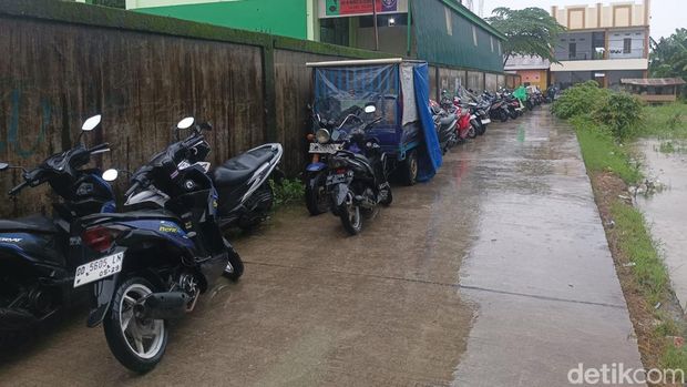 Banjir di Kecamatan Turikale, Kabupaten Maros.