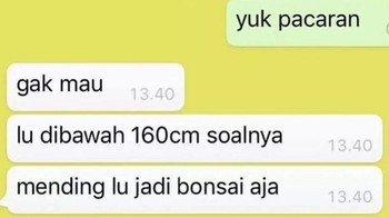 Penolakan keras namanya ini. Foto: (X/txtdariwhatsap).