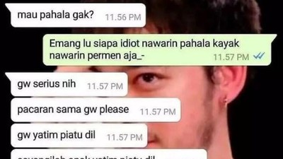 Chat Konyol Ngajak Selingkuh dan Pacaran, Endingnya Bikin Ngenes