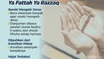 Ini Efek Rutin Baca Ya Fattah Ya Razzaq Setiap Hari