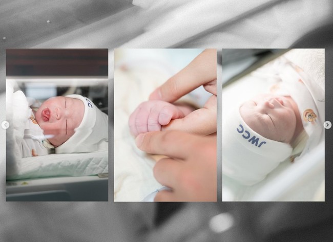 Tak seperti beberapa artis lain yang memilh merahasiakan wajah anaknya, Gritte justru memilih langsung memamerkan wajah lucu dan menggemaskan putrinya tersebut. Foto: Instagram/@gritteagathaa