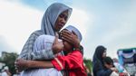 Isak Tangis Warnai Prosesi Basuh Kaki Ibu di Duri Pulo