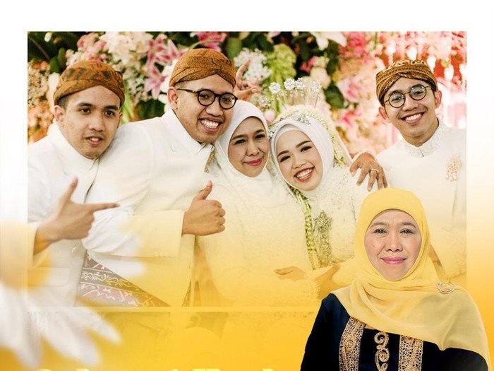 Khofifah dan keluarganya