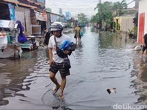 Dua Hari Hujan Lebat, Denpasar-Badung Terendam Banjir