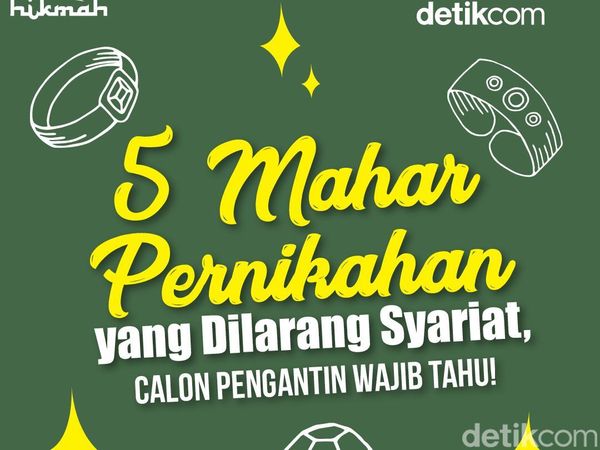 5 Jenis Mahar Pernikahan yang Dilarang dalam Islam