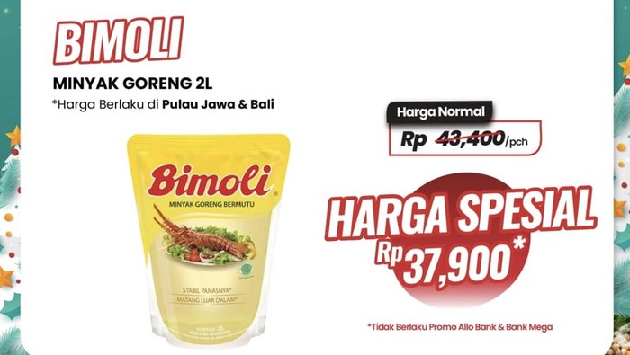 Minyak Goreng Bimoli Promo di Transmart Full Day Sale
