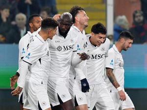 Genoa Vs Napoli: Menang 2-1, Lukaku dkk. ke Puncak Klasemen