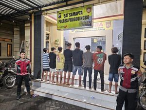 7 Pemuda di Probolinggo Diringkus Usai Tawuran