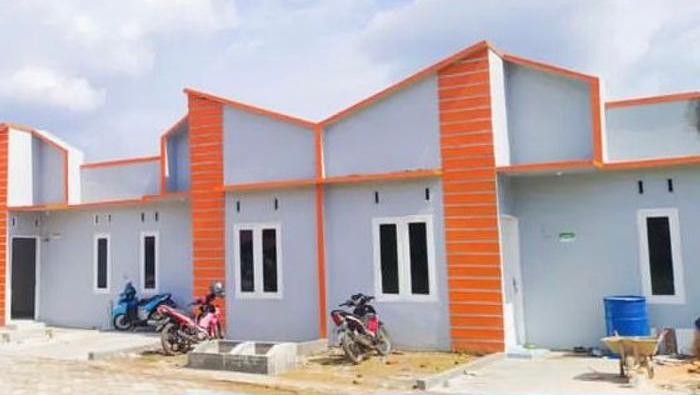 Penampakan rumah di Faiz Sabilal Residence Fase 2