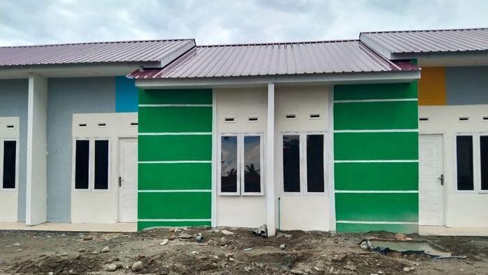 Penampakan rumah di Griya Binjai Asri