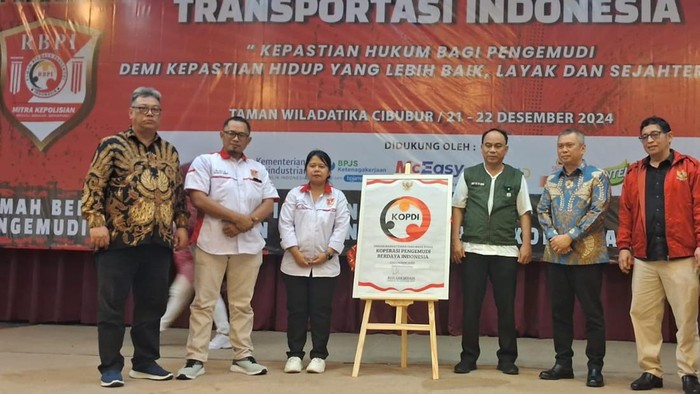 Peresmian koperasi pengemudi