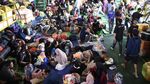 Potret Pelabuhan Samarinda Dipadati Pemudik Libur Nataru 2024/2025