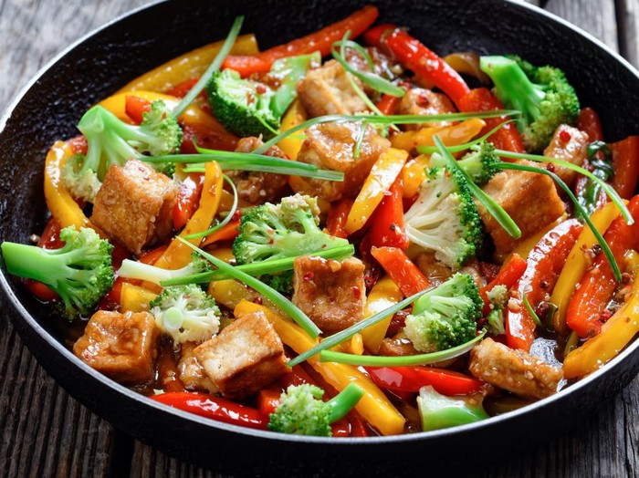Resep Tofu Kungpao dan Sayuran