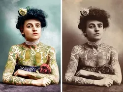 Seniman Ini Habiskan 300 Jam Untuk Warnai Foto Bersejarah Hitam Putih