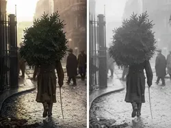 Seniman Ini Habiskan 300 Jam Untuk Warnai Foto Bersejarah Hitam Putih