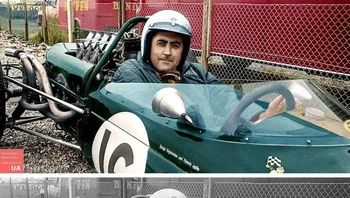 Jack Brabham, Dutch Grand Prix, 1966. Foto: Mario Unger/Brightside