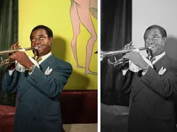 Seniman Ini Habiskan 300 Jam Untuk Warnai Foto Bersejarah Hitam Putih