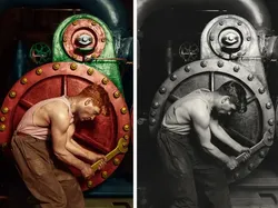 Seniman Ini Habiskan 300 Jam Untuk Warnai Foto Bersejarah Hitam Putih