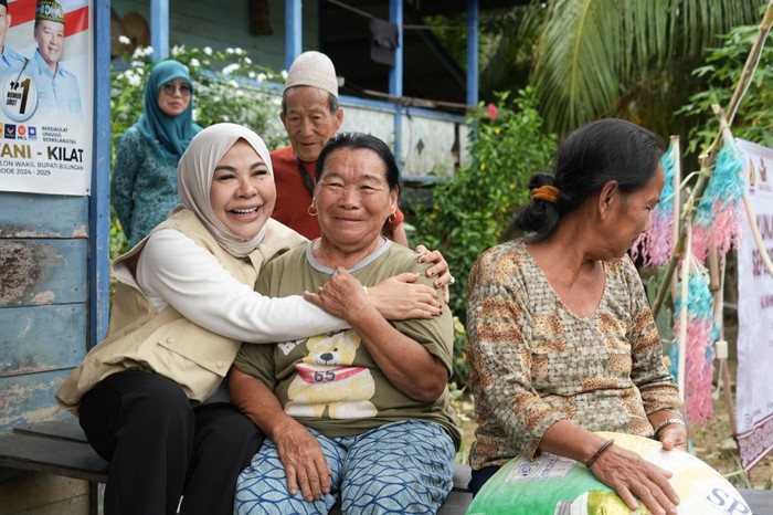 Srikandi Gerindra Turun Langsung Lihat Kondisi Korban Banjir di Pimping