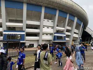 Suasana Stadion GBLA Jelang Persib Vs Persita