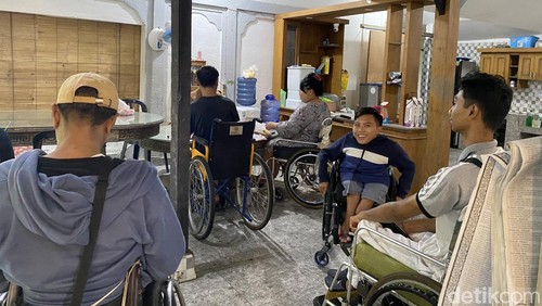 Suasana Yayasan Cahaya Mutiara Ubud di Tampaksiring, Gianyar, Bali, Selasa (10/12/2024). (Ni Komang Nartini-detikBali)