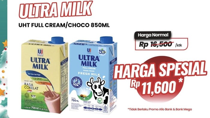 Susu UHT di Transmart Full Day Sale