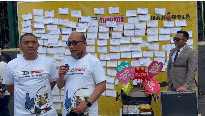 Wakil Kepala Satgassus Pencegahan Korupsi Polri Novel Baswedan memperkenalkan Kortas Polri di CFD Jakarta. (Dok Istimewa)