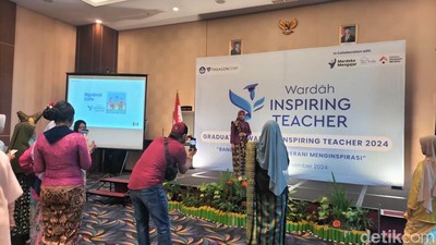 Potret Graduation Wardah Inspiring Teacher 2024, Pameran Guru Bikin Acara Meriah