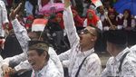 Aksi Guru Swasta Minta Tunjangan Rp 2 Juta/bulan