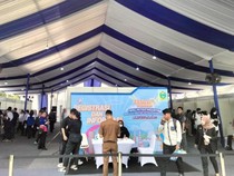 Ratusan Pengunjung Padati Job Fair BBPVP Medan