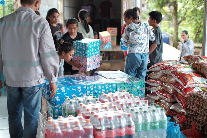 Bersama PT GNI, Anak-anak Panti Asuhan Sambut Sukacita Natal & Tahun Baru