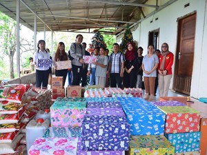 Bersama PT GNI, Anak-anak Panti Asuhan Sambut Sukacita Natal & Tahun Baru