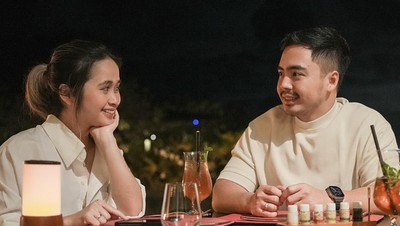 Gritte Agatha Asyik Makan Steak hingga Hot Pot Bareng Suami