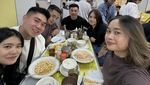 Gritte Agatha Asyik Makan Steak hingga Hot Pot Bareng Suami