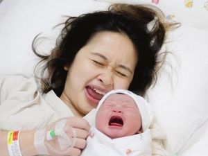 Ungkapan dan Janji Gritte Agatha Usai Melahirkan Anak Pertama