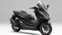 Kalau di Indonesia atau di wilayah Asia Tenggara, Forza merupakan skutik gambot dengan kapasitas mesin 250 cc. Maka di benua biru, Forza dapat pilihan mesin mungil, 125 cc. Foto: Honda