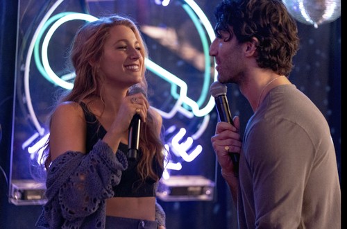 Justin Baldoni dan Blake Lively saat Syuting Film 'It Ends with Us'