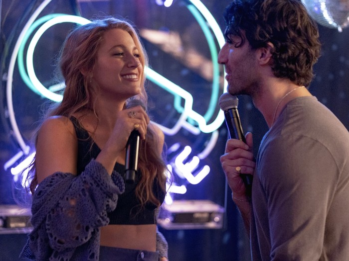 Justin Baldoni dan Blake Lively saat Syuting Film It Ends with Us