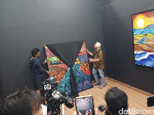 Yos Suprapto Ungkap 3 dari 37 Lukisannya Telah Laku, Sisanya Mau Dipamerkan