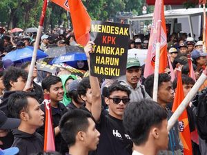 LMND Turun ke Jalan, Dukung Pimpinan Baru KPK Tangkap Harun Masiku