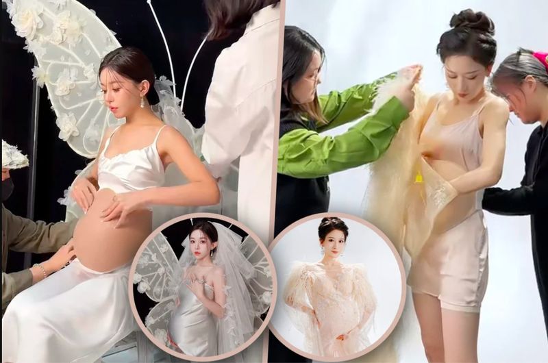 Maternity shoot palsu Maternity shoot palsu