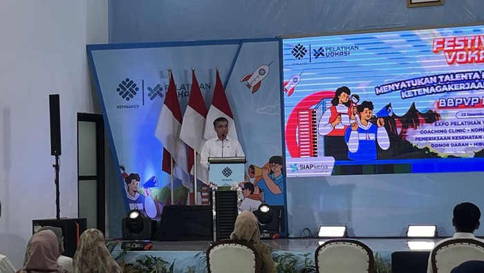 Menteri Ketenagakerjaan Yassierli. (kartika sari/detikSumut)