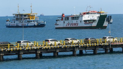 H-2 Natal, Pelabuhan Ketapang Ramai Lancar